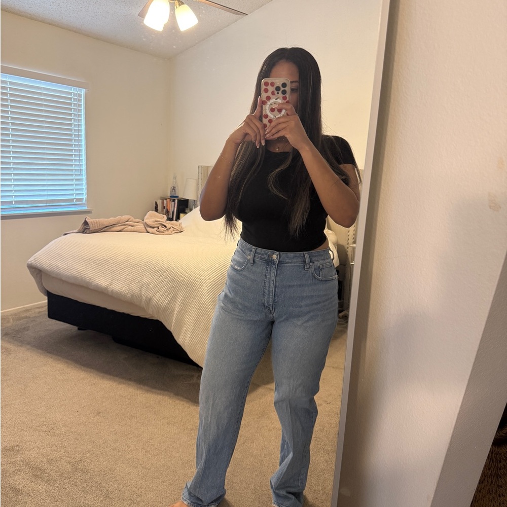 Madewell Curvy 90’s Straight Jeans